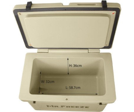 Mr. FREEZE - 62 L Ice Box Cooler